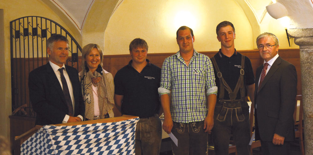 Förderpreise für die besten Maurer 2012 in Landshut